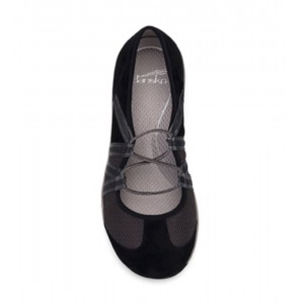 New Dansko Honey black suede sneakers